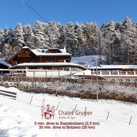 Chalet Grumer Suites&Spa Soprabolzano Exteriér fotografie